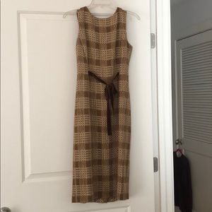 Barney’s holiday dress. - fully lined